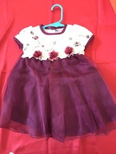 Wedding Flower Girl Layer Dress white/red Or Green/ White M/USBaby XS S M L XL