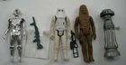 LOT OF 4 Vintage Star Wars FIGURES  ALL ORIGINAL & COMPLETE