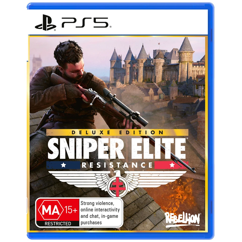 Sniper Elite: Resistance Deluxe Edition PS5 Game NEW