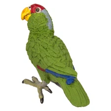 Green-Cheeked Amazon Parrot by Safari Ltd. retired bird figure 263729 Rare NEW