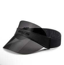 CHRISTIAN DIOR Mirrored DiorClubV1U Sun Visor Black