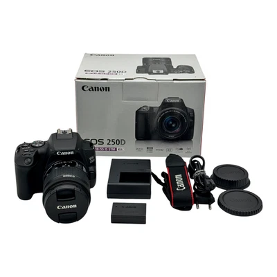 Canon EOS 250D EF-S 18-55mm IS STM Kit  1000 Ausl. Neu sonstige MwSt ausweisbar - Bild 1 von 4