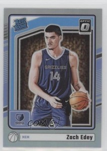 2024-25 Panini Donruss Optic Rated Rookie Holo Prizm Zach Edey #288 Rookie RC