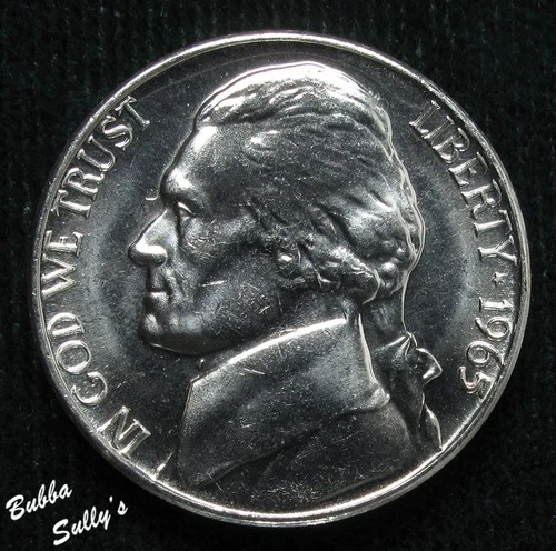 1965-P Jefferson Nickel — photo from another recent sale