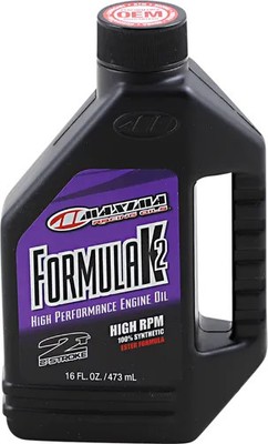 Maxima Formula K2 Synthetic Premix 2 T Motor Oil 16 fl oz KTM 350 SX 94-99