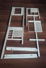 Vintage 1985 Barbie Dream House A Frame Parts Wall Set of Side Walls and Rafters