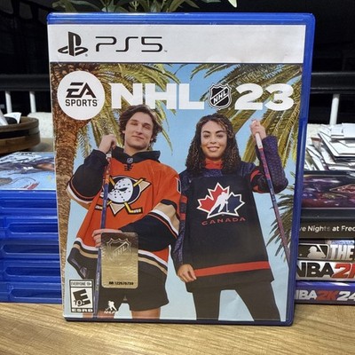 NHL 23 PS5 Sony Playstation 5 2022 Video Game Disc and Case
