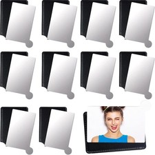 10 Pieces Pocket Compact Mirrors Mini Mirror for Purse Wallet Small Handheld