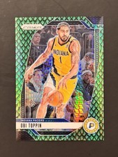 2024-25 Panini Prizm- Obi- Toppin #11 Green Dragon Scale /48 SSP, INDIANA PACERS