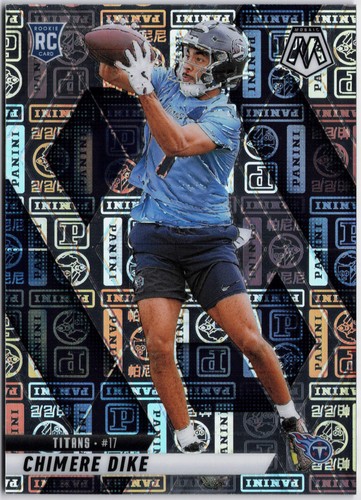 2025 Panini Mosaic Football Silver Knight Chimere Dike #356