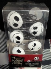 Nightmare Before Christmas Jack Skellington 12 Piece Shower Curtain Hooks DISNEY