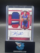 Kobe Brown - 2023-24 Panini National Treasures Rookie Dual Patch Gold RPA #/99
