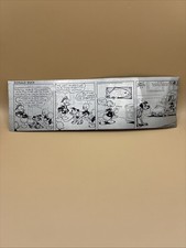 Vintage Donald Duck Disney Comic Strip Lithography Plate 1967 Newspaper