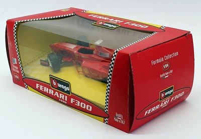 Burago Ferrari F300 1/24 ミニカー Burago 1/24 Scale Model Car 6503 - F1 Ferrari F300 1998 - #3 Red