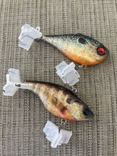 Custom Crafted Crankbait Fishing Lure Lot Tournament Grade Punkinseed & Bream EX