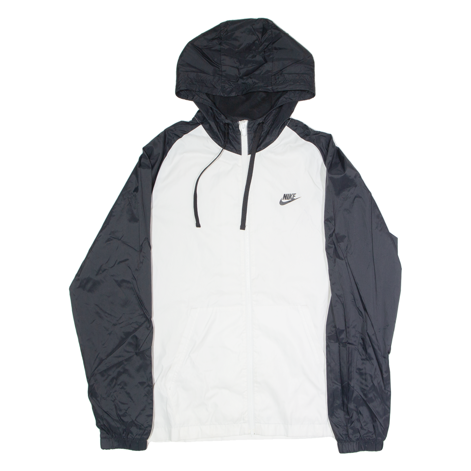 SACAI X NIKE NIKE giacca uomo bianca con cappuccio L