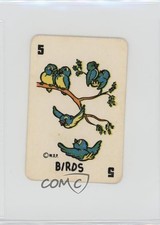 1946 Russell Games Disney Bambi Card Game Red Bambi Back Birds 5 0kb5