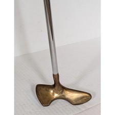 Vintage Up Shot Brass Putter Made USA True Temper Patent 3841641 Golf Club
