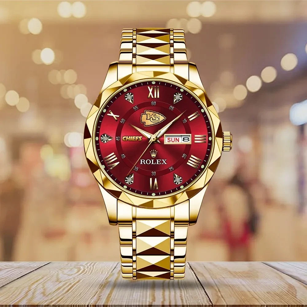 Chiefs x Alloy Luxury Quartz Watch