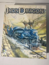 Iron Dragon Mayfair Games (1st Ed) Fantasy Railroad Boardgame Water