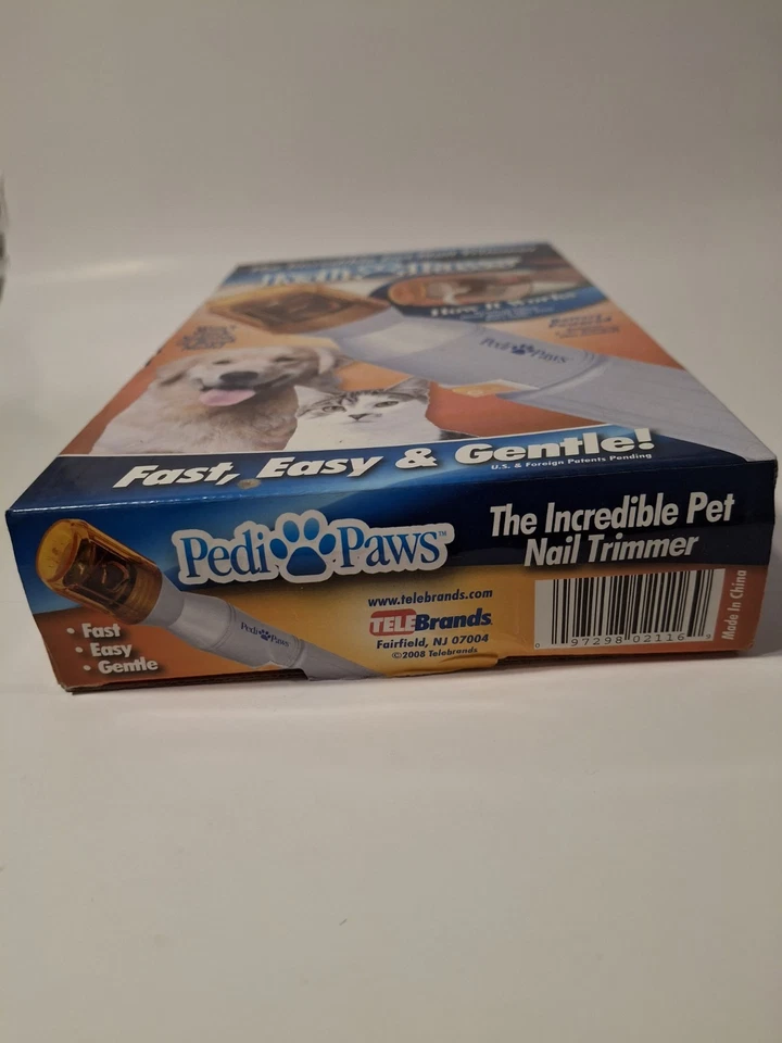 PediPaws Pet Nail Trimmer Fast Easy & Gentle – Quiet Motor – For Dogs & Cats》59 - Image 4 of 4