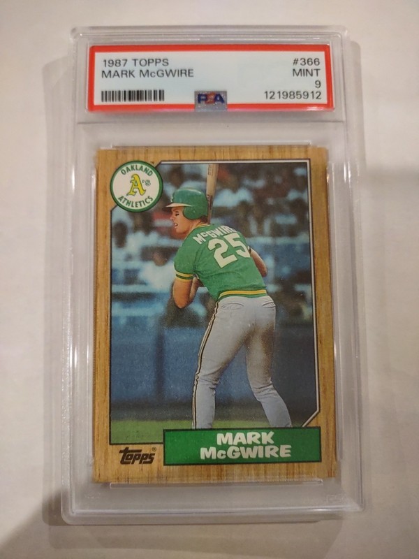 1987 Topps - Mark McGwire #366