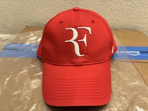 NIKE RF赤CAP ナイキ製 フェデラー【RF CAP】 RED/WHITE RF Hat | eBay