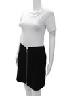 Rag & Bone Womens Zippered Casual Straight Mini Skirt Solid Black Size 4 — photo 2