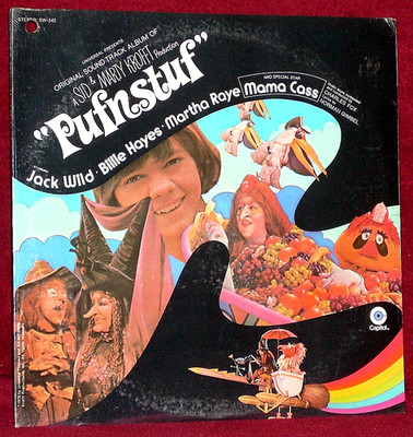 TV OST LP SEALED PUFNSTUF SID & MARY KROFT CHARLES FOX JACK WILD 1970 CAPITOL