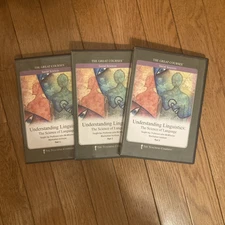 Great Courses: Understanding Linguistics - The Science of Language (DVD, 6 DVD )