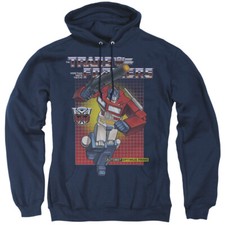 Transformers Hoodie Optimus Prime Navy Hoody