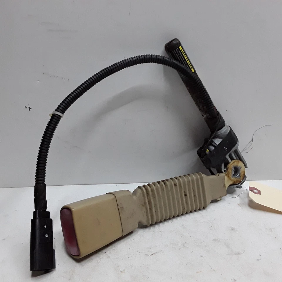 08 09 Ford Taurus Mercury Sable pasajero derecho bronceado cinturón de seguridad hebilla montaje OE Foto 2 de 3