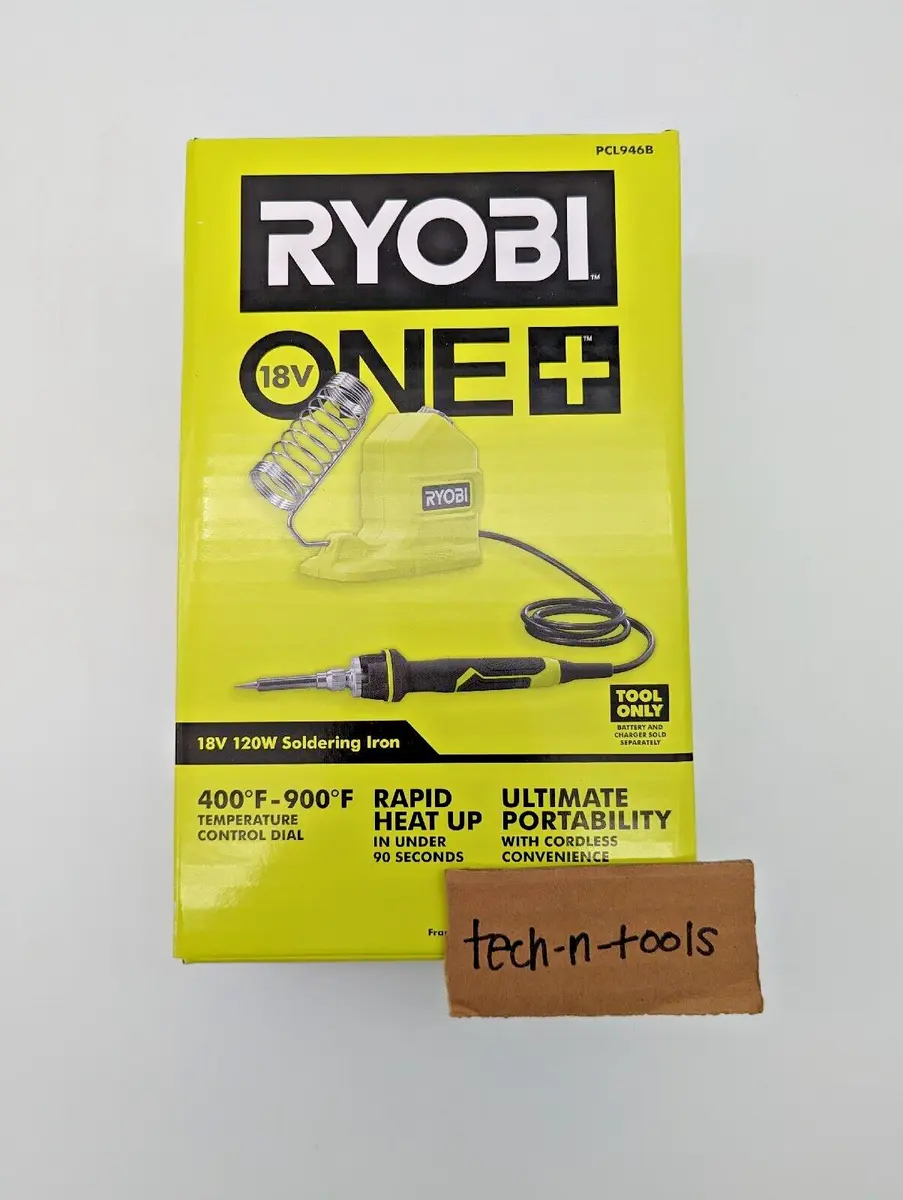 18V ONE+ 120W SOLDERING IRON - RYOBI Tools