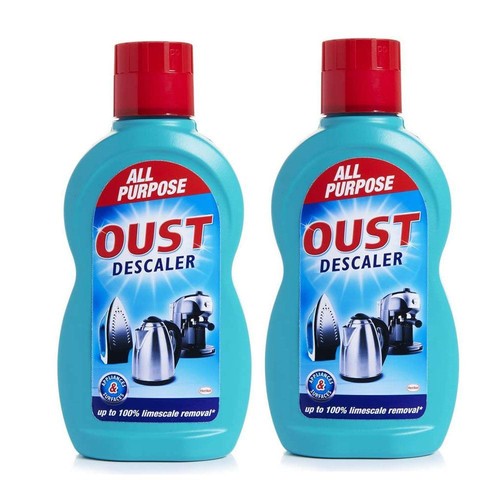 2 x Oust All Purpose Descaler Superfast Action Kettle Iron Appliance