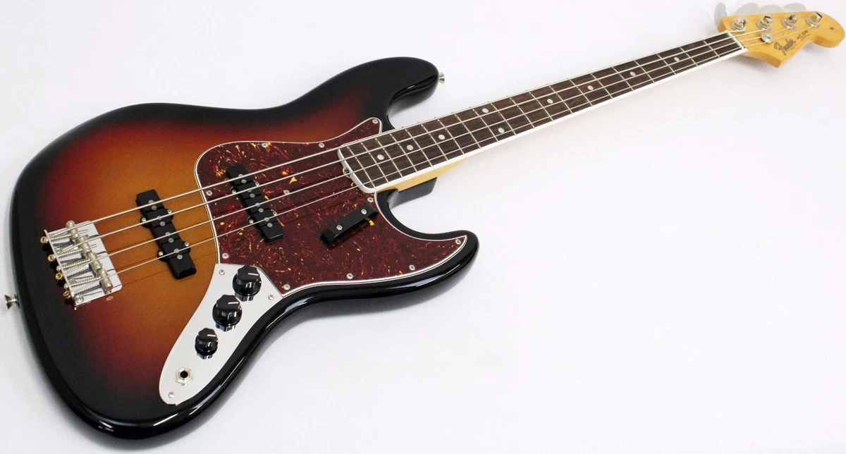 Fender American Vintage II 1966 Jazz Bass, 3-Color Sunburst