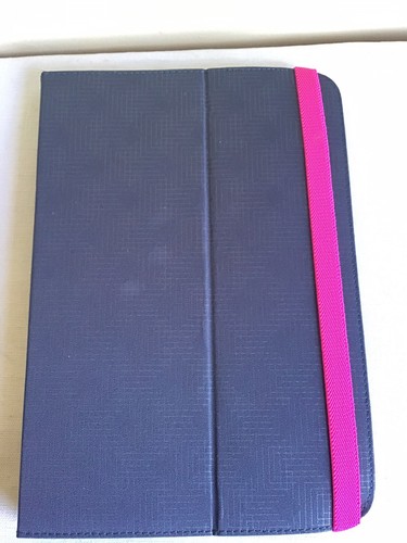 New Open Box Case Logic SureFit Black Pink Universal 9"-10" Tablets Foli Cover - Picture 3 of 4