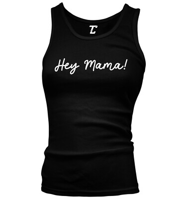 Hey Mama! - Hello Mom Mother's Day Daughter Son Juniors Tank Top
