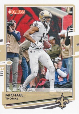 2020 DONRUSS VARIATIONS MICHAEL THOMAS NEW ORLEANS SAINTS FOOTBALL - E2121