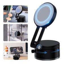 360 Vacuum Strong Magnetic Phone Holder Suction Cup Car Stand Foldable Car Mount
