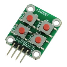 1PCS Matrix 4 Keyboard Board Module 4 Button Tactile Switch For  Arduino UK