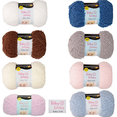 50g Schachenmayr Baby Smiles Baby Soft - weiche flauschige Babywolle (39,00 /kg)