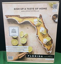 Florida Serving Dish THE FLORIDA STATE PLATE  Lark at Home