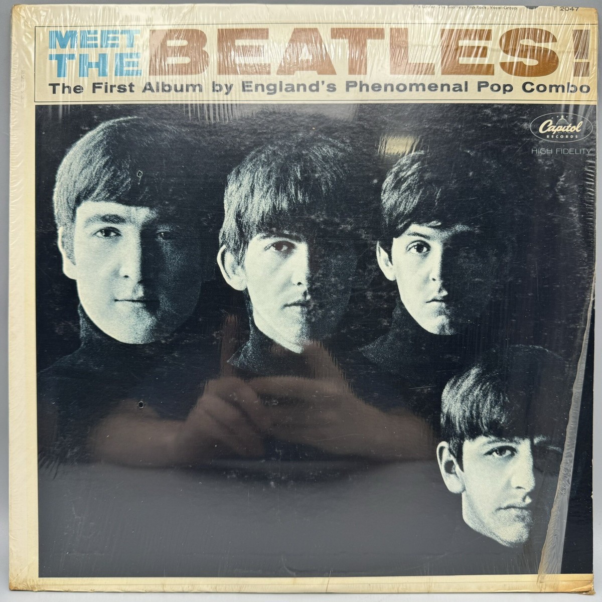 US盤MEET THE BEATLES! The Beatles Meet The Beatles! 1975 US Apple Records ST-2047