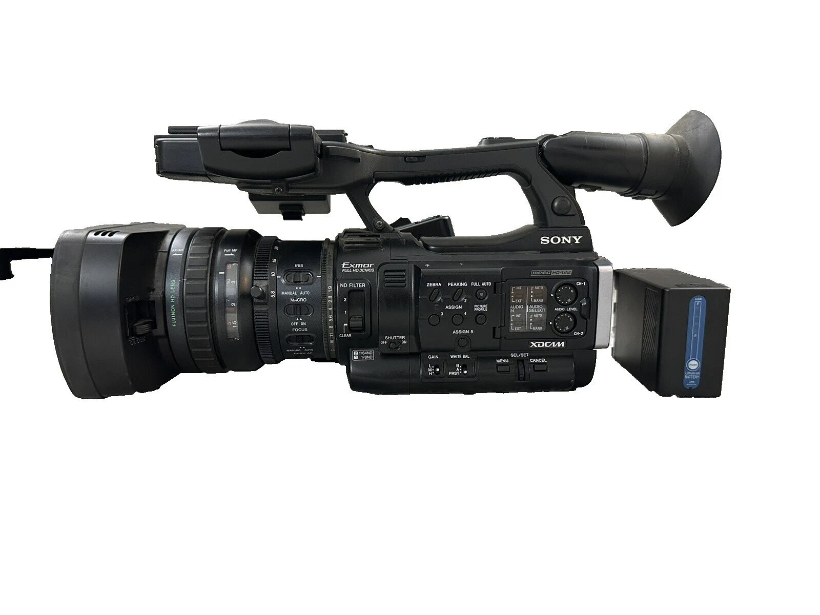Sony XDCAM High Definition 10-19x Camcorders