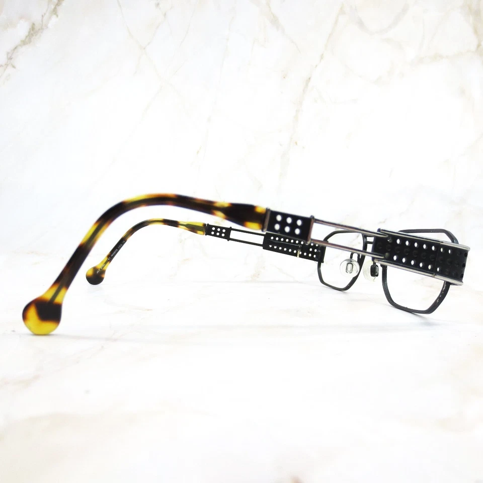 Montura de gafas Neostyle Jet 246 para mujer plateada borde completo rectangular 48-19-135 Foto 3 de 4