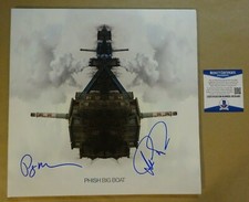 Signed TREY ANASTASIO PAGE MCCONNELL Autographed PHISH BIG BOAT ALBUM BAS COA