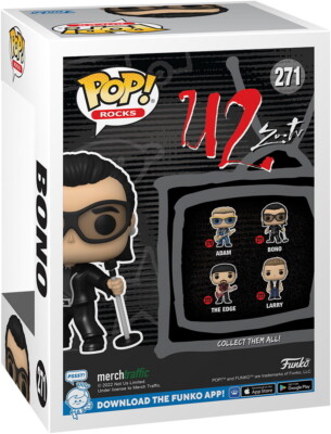 U2 Zoo TV - Bono 271 - Funko Pop! Vinyl Figur | eBay