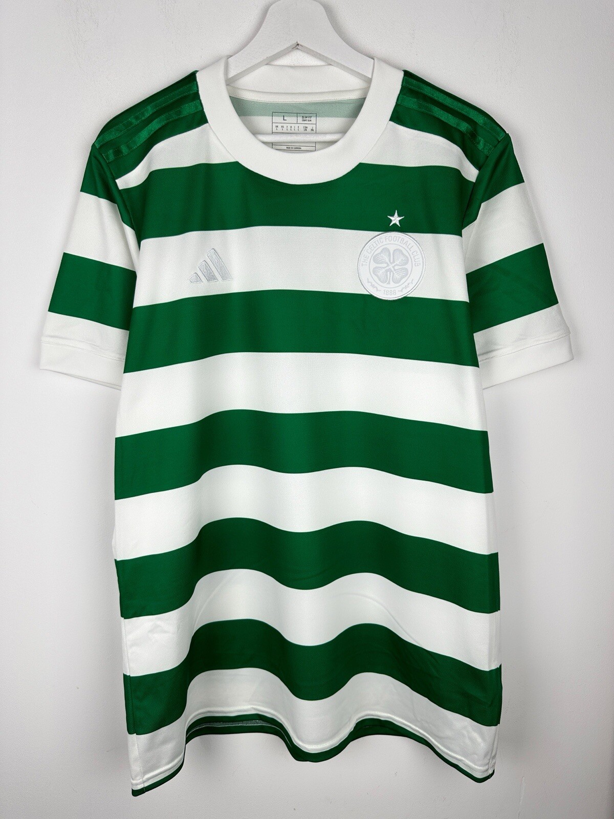 Camiseta de fútbol especial Celtic Glasgow 2023 aniversario para hombre talla L