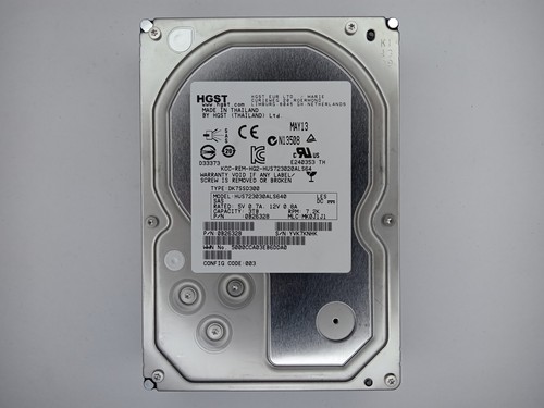 HGST 0B26328 HUS723030ALS640 3TB 3.5 in LFF 64MB 7200 RPM SAS Hard Drive HDD - 第 1/2 張圖片