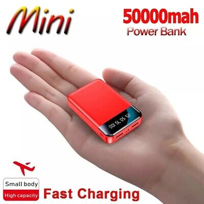 Power Bank 50000mAh High Capacity USB Fast Charging Portable Power Supply  with 3 Outputs and 3 Inputs and LCD Display - AliExpress